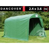 Tenda Magazzino Pro 2,4x3,6x2,34m Pvc, Verde - Dancover