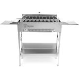 Bbq-toro Barbecue In Acciaio Inox Con Attacco Per Spiedo 9 Spiedi Griglia Motore