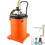 Mophorn - Pompa Per Grasso Pneumatica Rapporto Pressione 50:1 Pompa Per Secchio Grasso Pneumatica Da 40 L Pistola Per Grasso Pompa Per Grasso Portatile Ruote Tubo 4m Ugello 360° Raccordo Npt Standard